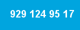 929 124 95 17